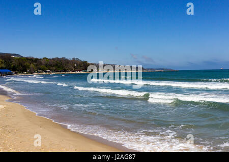 Varna, Bulgaria, 26 aprile 2017 vista generale di Varna beac Foto Stock