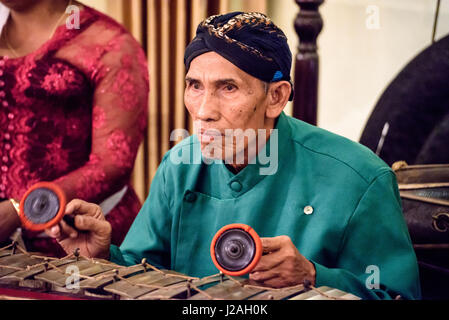 Indonesia, Java, Yogyakarta, Ramayana prestazioni, un indiano antico epic circa la lotta del bene contro il male Foto Stock