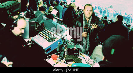 James Richardson presentando C4s il Calcio Italia Foto Stock