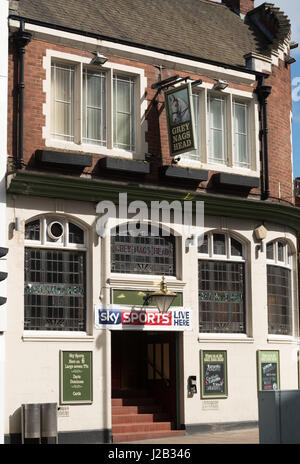 Il grigio Nag Head pub in Gateshead, North East England, Regno Unito Foto Stock