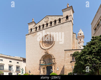 Basilica de Sant Francesc in Palma de Mallorca, Spagna Foto Stock