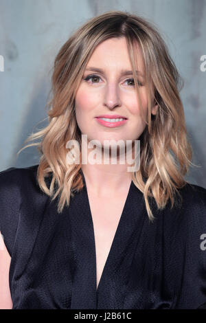 Laura Carmichael frequentando il perso nello spazio evento per celebrare il sessantesimo anniversario della Omega Speedmaster detenute nel Turbine Hall, Tate Modern, 25 Sumner Street, Bankside, Londra. Stampa foto di associazione. Picture Data: mercoledì 26 aprile 2017. Foto di credito dovrebbe leggere: Ian West/PA FILO Foto Stock