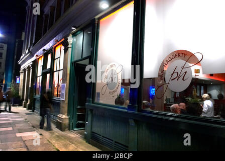 Queen Street ristoranti, Newcastle upon Tyne Foto Stock