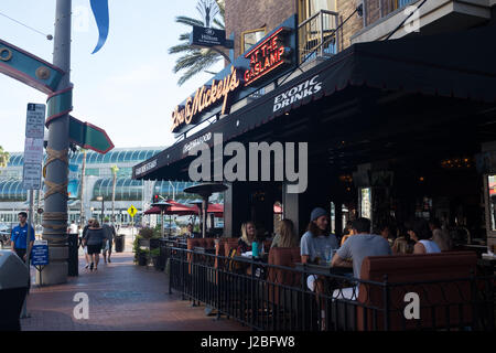 San Diego Downtown streetscenes Foto Stock