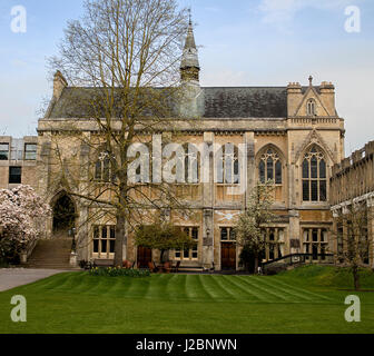 Balliol College di Oxford, visto dal lato anteriore quad Foto Stock