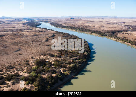 Fiume Orange, grande Karoo, Sud Africa Foto Stock