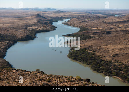 Fiume Orange, grande Karoo, Sud Africa Foto Stock