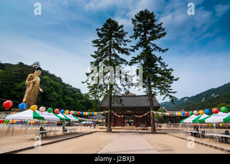 Beopjusa tempio complesso, Corea del Sud Foto Stock