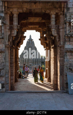Chittaurgarh Cittadella. Vi secolo a. Il Rajasthan. India. Foto Stock