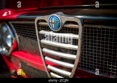 Alfa Romeo GT Junior GTA Classic Car dettaglio Foto Stock