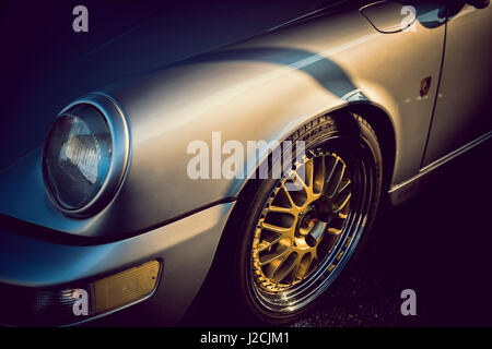Porsche 964 Dettaglio Foto Stock