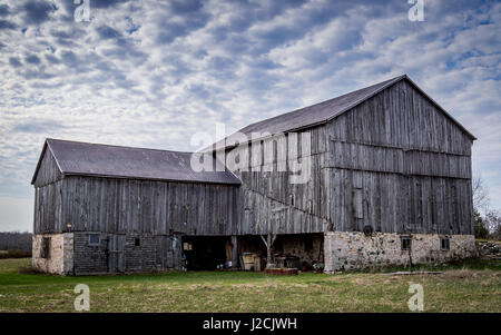 Banca fienile in a sudovest Ontario, Canada Foto Stock