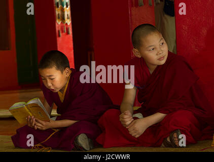 Monastero Gandan, Mongolia la più grande monastero di funzionamento, Mongolia, d Ulaanbaatar Foto Stock