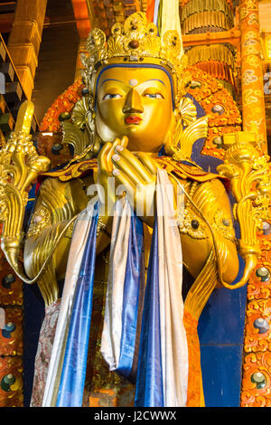 Monastero Gandan, Mongolia la più grande monastero di funzionamento, Mongolia, d Ulaanbaatar Foto Stock