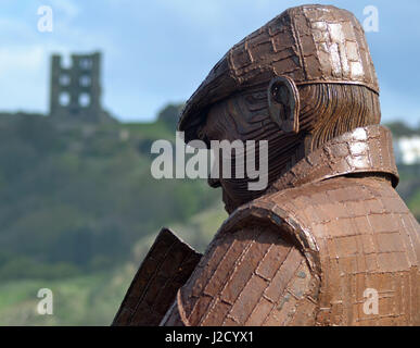 Freddie Gilroy e Belsen lottatori Foto Stock