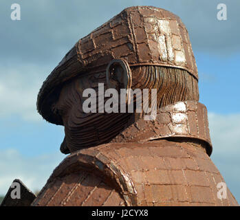 Freddie Gilroy e Belsen lottatori Foto Stock