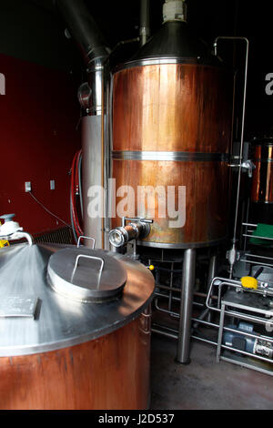 Canada, Nova Scotia, Guysborough. Microbirreria bollitore all'uccello raro Brewpub. Foto Stock