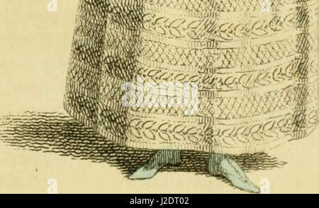 "L'archivio delle arti, letteratura, commercio, produce mode e politica" (1809) Foto Stock