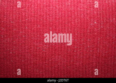 Chiusura del tessuto rosso texture scozzese Foto Stock