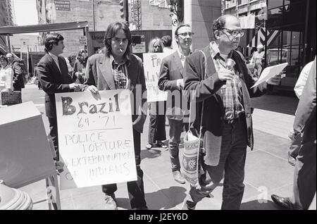 Berkeley nelle rivolte degli anni '60 Foto Stock