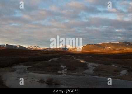 Kigluaik montagne, Seward Peninsula, Alaska Foto Stock