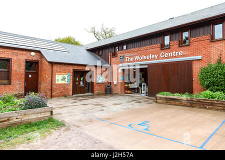 Il centro di Wolseley, Staffordshire Wildlife Trust ha il suo quartier generale a Wolseley Bridge, Rugeley, Staffordshire, England, Regno Unito Foto Stock