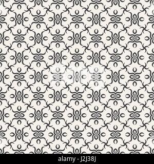Modello senza giunture. Moderna ed elegante struttura. Ripetere regolarmente elegante e lussuoso ornamento. Elemento vettore di graphic design Illustrazione Vettoriale