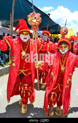 Il carnevale di Cajamarca. Dipartimento di Cajamarca .PERÙ Foto Stock