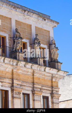 Palazzo del Seminario. Brindisi. La Puglia. L'Italia. Foto Stock