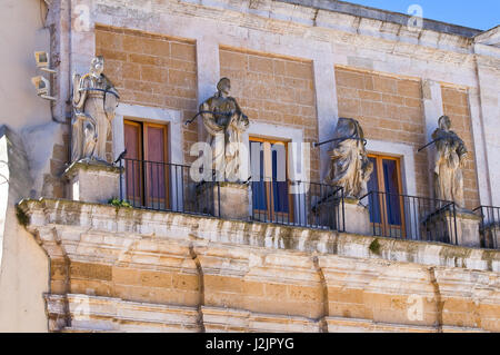 Palazzo del Seminario. Brindisi. La Puglia. L'Italia. Foto Stock