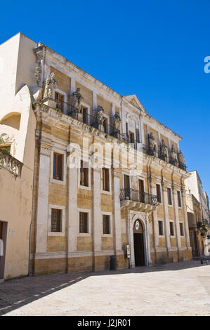 Palazzo del Seminario. Brindisi. La Puglia. L'Italia. Foto Stock