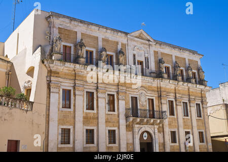 Palazzo del Seminario. Brindisi. La Puglia. L'Italia. Foto Stock