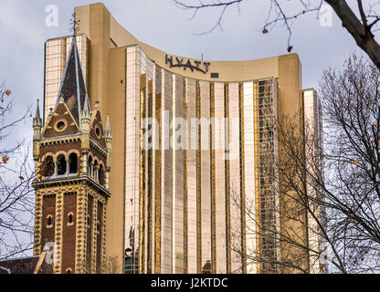 Architettura di Melbourne, Victoria, Australia Foto Stock