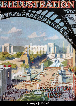 L'illustrazione rivista francese 29 maggio 1937 Esposizione di Parigi Foto Stock