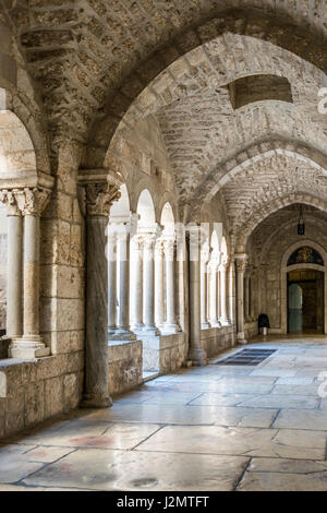 Hall nel monastero francescano Foto Stock