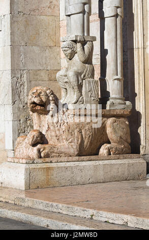 Basilica Cattedrale di Ferrara. Emilia Romagna. L'Italia. Foto Stock