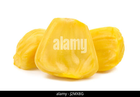 Jackfruit isolato su uno sfondo bianco . Foto Stock