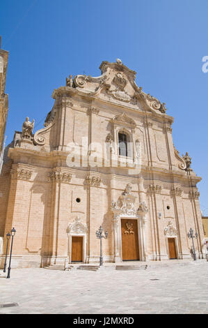Basilica dei SS. Rosario. Francavilla Fontana. La Puglia. L'Italia. Foto Stock