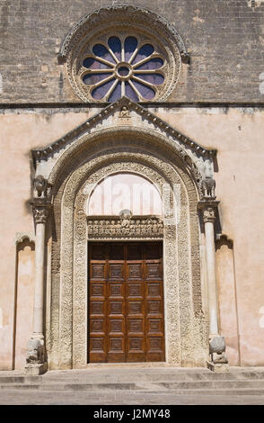 Basilica di Santa Caterina. Galatina. La Puglia. L'Italia. Foto Stock