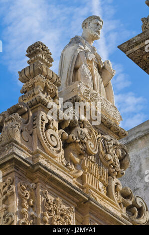 Basilica Cattedrale di Sant'Agata. Gallipoli. La Puglia. L'Italia. Foto Stock