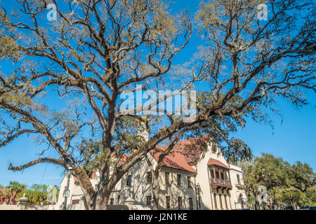 Basilica Cattedrale di Sant'Agostino, la sede del vescovo cattolico di sant'Agostino, Florida, Stati Uniti d'America Foto Stock