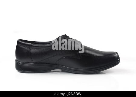 Indian realizzato Scarpe Uomo isolato su bianco Foto Stock