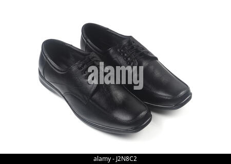 Indian realizzato Scarpe Uomo isolato su bianco Foto Stock