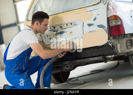 Pittore auto lucidi parte del corpo per la verniciatura Foto Stock