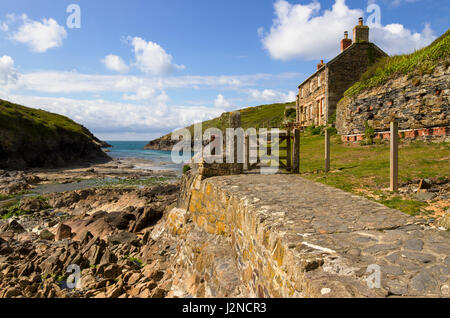 Porto Porto di Quin nel North Cornwall Foto Stock