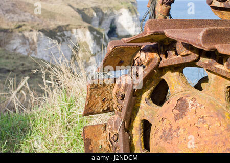 Veicolo cingolato via Marshall trattore Foto Stock