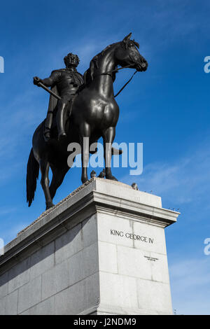 Viste su Londra e di vita di strada Foto Stock