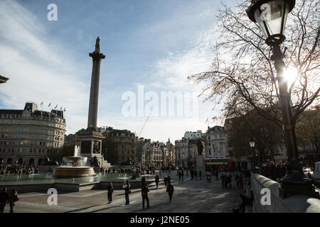 Viste su Londra e di vita di strada Foto Stock