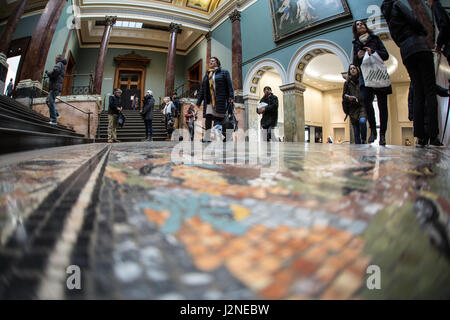 Viste su Londra e di vita di strada Foto Stock