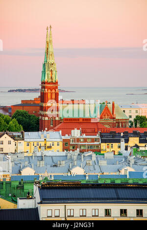 Chiesa di San Giovanni Evangelista di Helsinki (Finlandia) Foto Stock